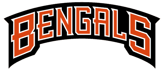 Cincinnati Bengals 1997-2003 Wordmark Logo iron on paper